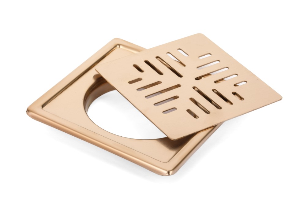 PR-102 Floor Drainer Stainless Steel Commercial Kitchen Drain Board Heavy-Duty Grate Tray Water Drainage Rack Restaurant Floor Sink Industrial Food Prep Anti-Slip Rustproof Easy Clean Professional Grade Durable